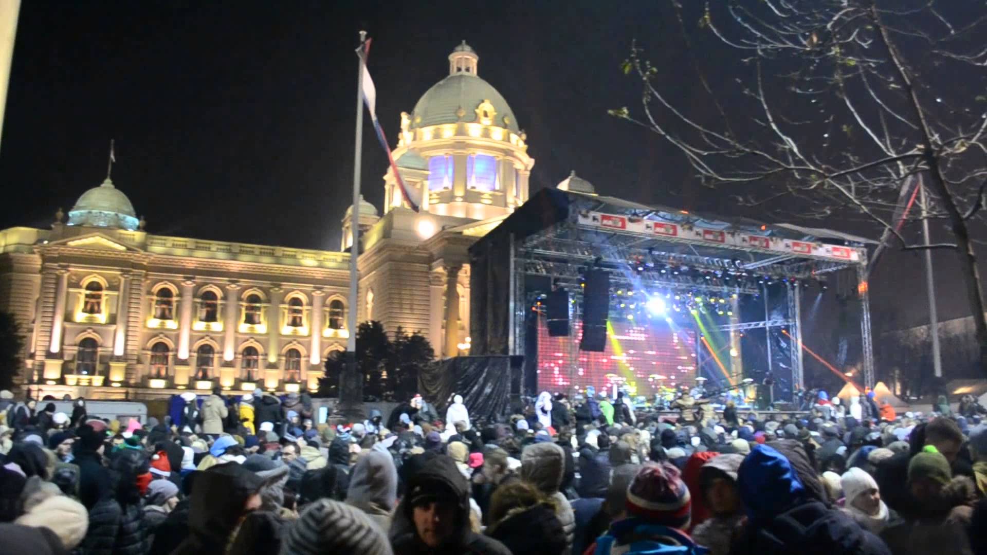Nova godina u Beogradu