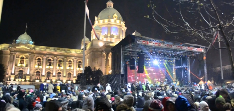 Nova godina u Beogradu